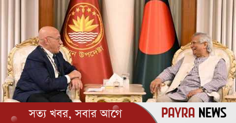 জাতিসংঘের বিশেষ দূতের সঙ্গে প্রধান উপদেষ্টার বৈঠক