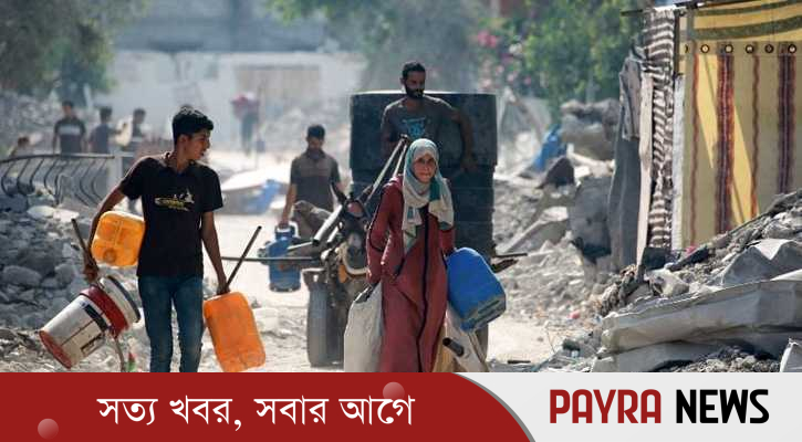 গাজায় দুর্ভিক্ষ ঘোষণা করল জাতিসংঘ