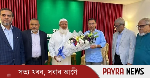 জামায়াত আমিরের বাসায় তারেক রহমান