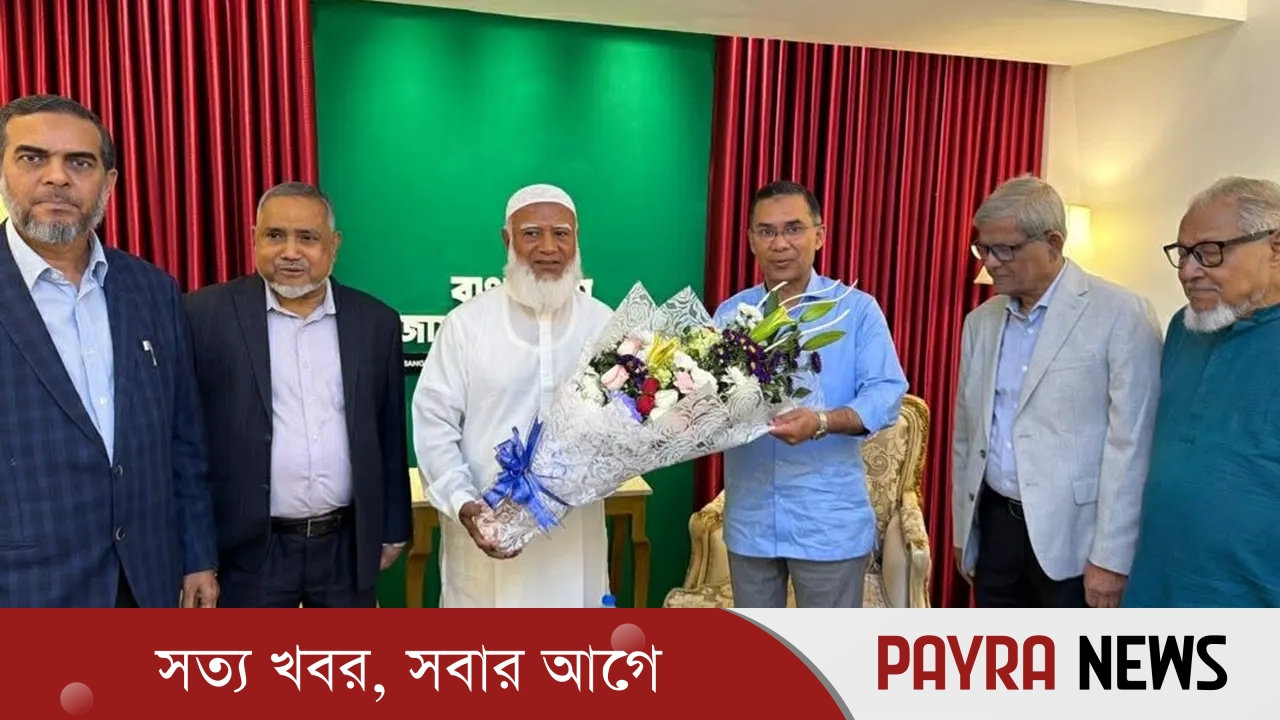 জামায়াত আমিরের বাসায় তারেক রহমান