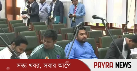 শপথ নিচ্ছেন এনসিপির নির্বাচিতরা