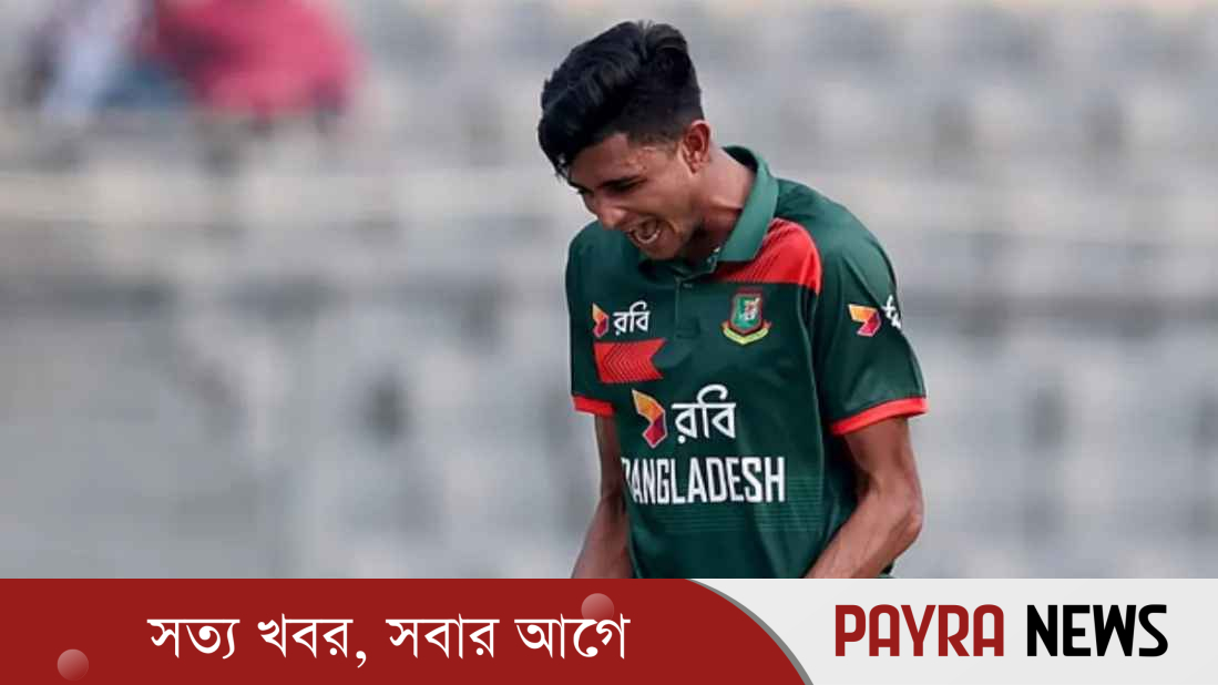 নাহিদ রানার ফাইফারে ব্যাটিং বিপর্যয়ে পাকিস্তান