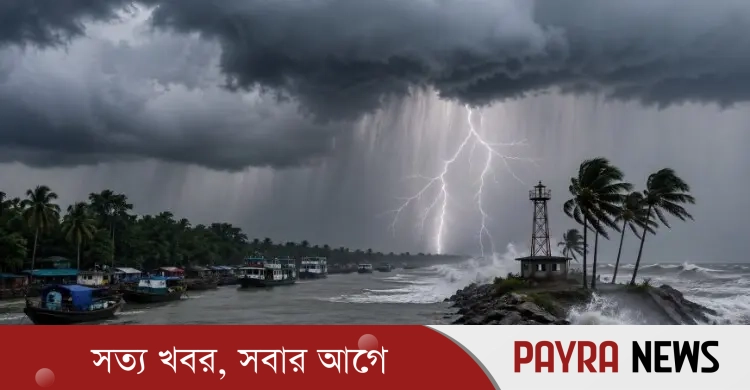 ৯ অঞ্চলে হতে পারে ঝড়-বৃষ্টি, সমুদ্রবন্দরে ৩ নম্বর সতর্ক সংকেত