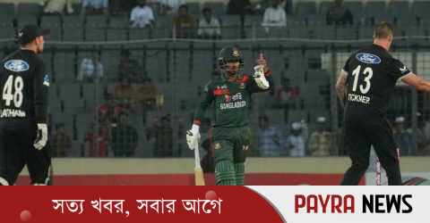 দ্বিতীয় সারির নিউজিল্যান্ড দলের কাছেই হারল মিরাজ-শান্তরা