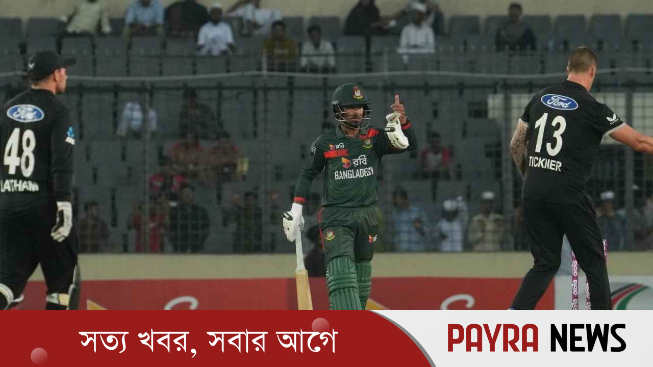 দ্বিতীয় সারির নিউজিল্যান্ড দলের কাছেই হারল মিরাজ-শান্তরা