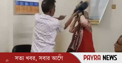 কলেজে ঢুকে শিক্ষিকাকে জুতাপেটা করলেন বিএনপি নেতা