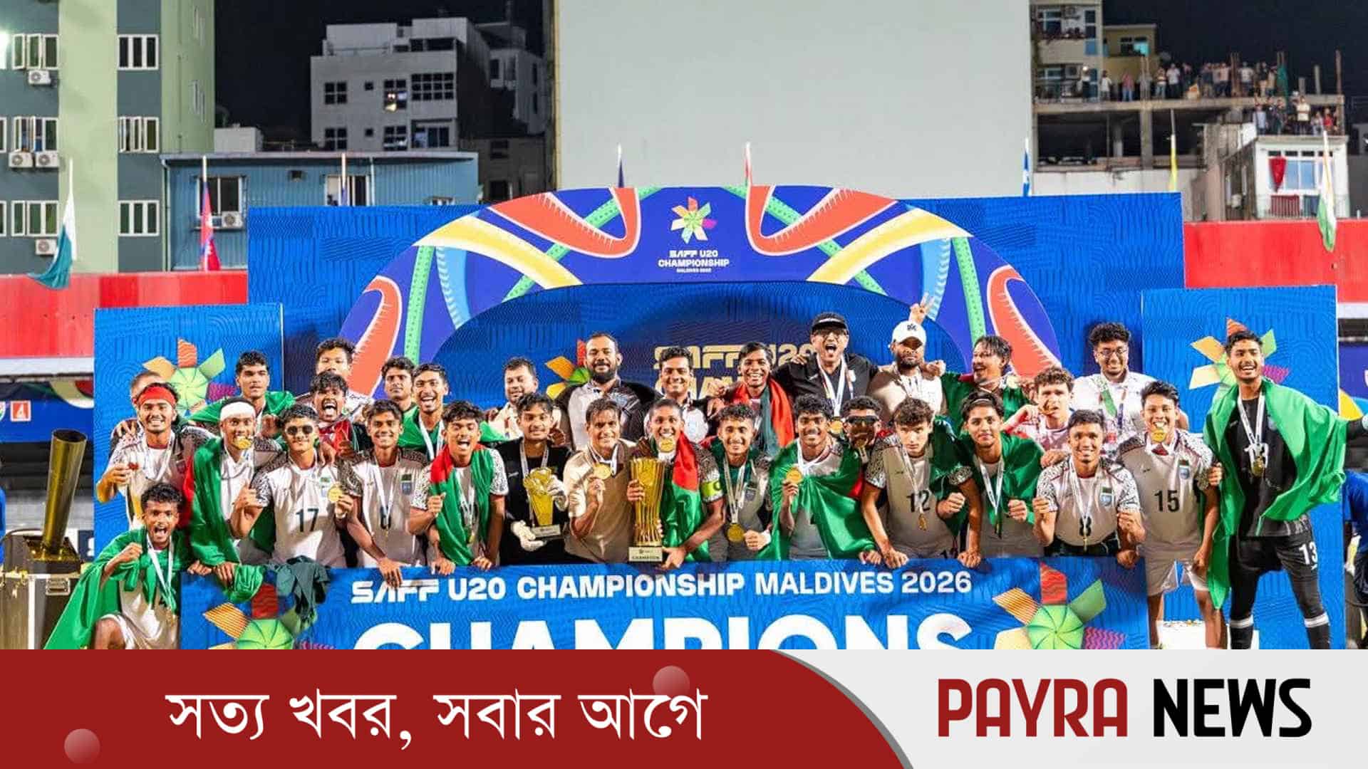 মাসে লাখ টাকা বেতন পাবেন সাফজয়ী ফুটবলাররা