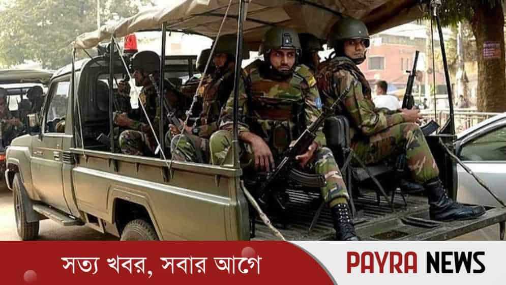 জুনের মধ্যে ব্যারাকে ফিরে যাবে সেনাবাহিনী