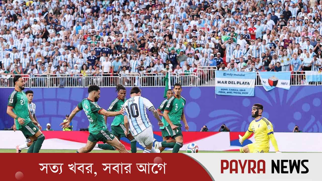 বিশ্বকাপে প্রথম হ্যাটট্রিকে ইতিহাস গড়লেন মেসি